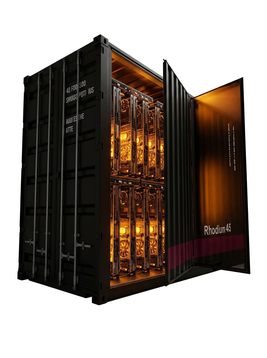 Rhodium 45 modular sovereign compute server
